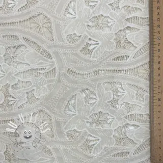 Tissu coton EMBROIDERY Blanchette design A