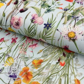 Tissu déco avec finition en Teflon Wildflower Sunny Field
