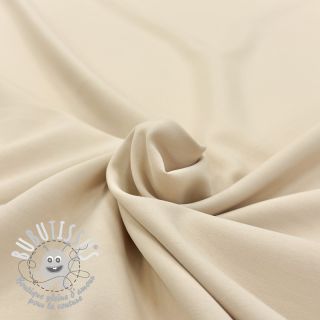 Tissu coton LYOCELL Victoria beige