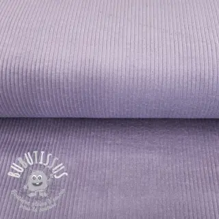 Tissu velours cotelé lilac
