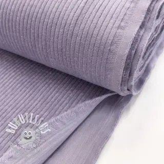 Tissu velours cotelé lilac