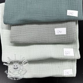 Paquet de tissus – double gaze de coton 2184