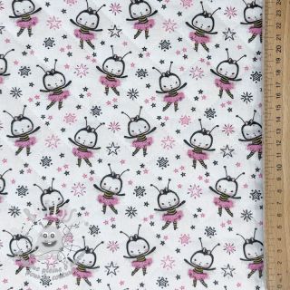 Tissu coton QUILTING Elisabetta rose