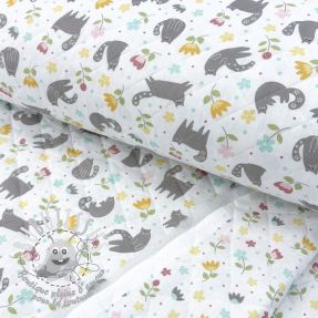 Tissu coton QUILTING Chachou multi