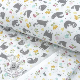 Tissu coton QUILTING Chachou multi