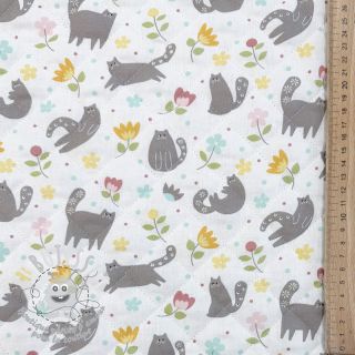 Tissu coton QUILTING Chachou multi