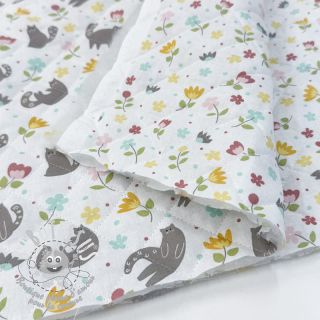 Tissu coton QUILTING Chachou multi
