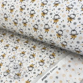 Tissu coton QUILTING Elisabetta jaune