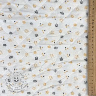 Tissu coton QUILTING Elisabetta jaune