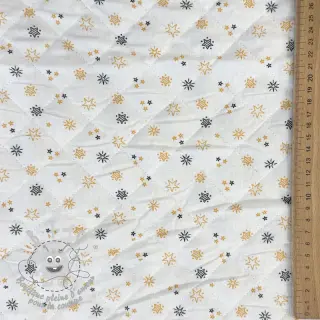 Tissu coton QUILTING Elisabetta jaune