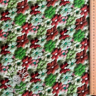 Viscose RAYON POPLIN Knitted design E digital print