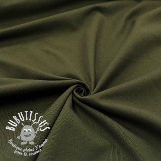 Jersey coton camo green