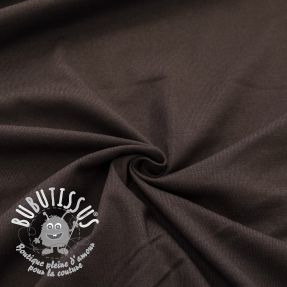 Jersey coton mocha