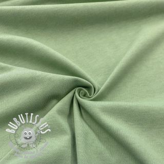Jersey coton basil