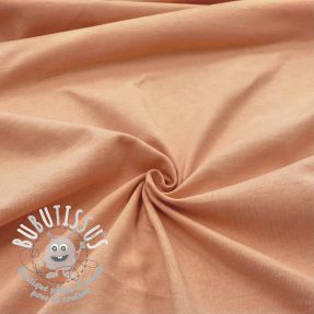 Jersey coton peach