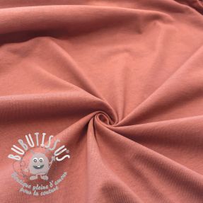Jersey coton apricot