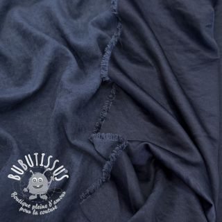 Viscose DELUXE soft touch Cynthia navy blue