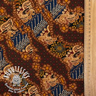 Jersey VISCOSE LYCRA HEAVY Batik design C digital print