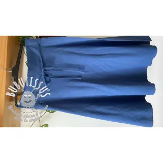 Tissu coton Lin jeans