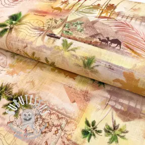 Viscose lin Egypt design B digital print