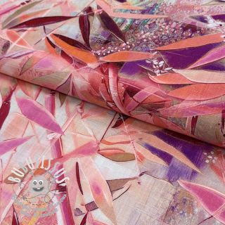 Viscose lin Bamboo digital print