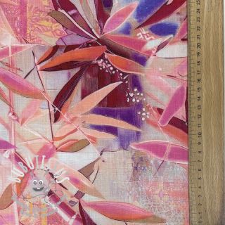 Viscose lin Bamboo digital print
