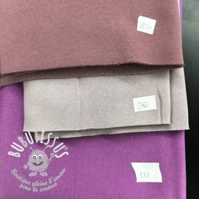 Paquet de tissus sweat envers minkee JOGGING 227