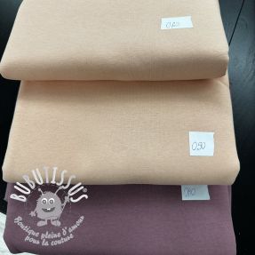 Paquet de tissus sweat envers minkee JOGGING 229