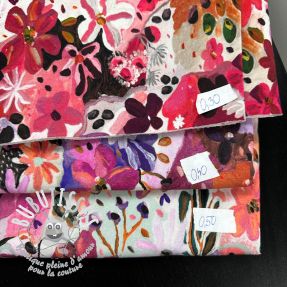 Paquet de tissus sweat design digital print 0315