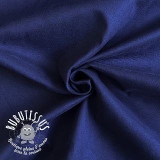Suede stretch SCUBA navy