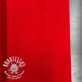 Tissu velours cotelé 6W COTTON TOUCH red 2nd class
