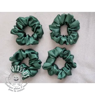 Satin dark green
