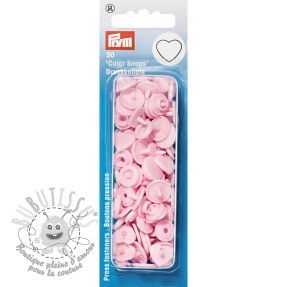 Boutons pressions PRYM pale pink