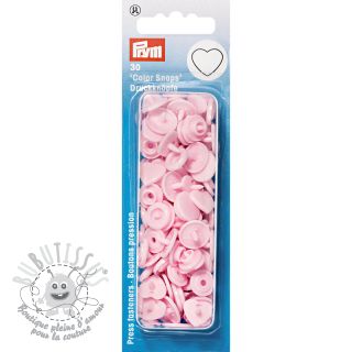 Boutons pressions PRYM pale pink