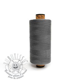 Fil a coudre polyester Amann Belfil-S 120 gris