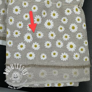 Tissu déco Linenlook Daisy sweet garden 2nd class