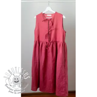 Lin lavé 170 g rose pink