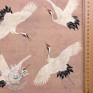 Tissu déco Crane Bird Dream digital print