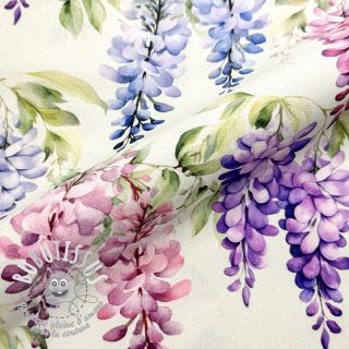 Tissu déco Serene Wisteria Charm digital print