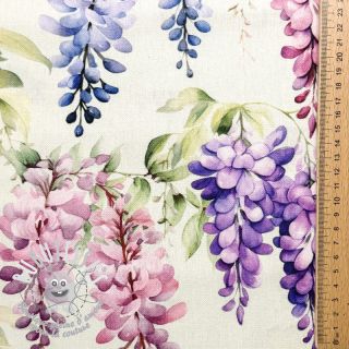 Tissu déco Serene Wisteria Charm digital print