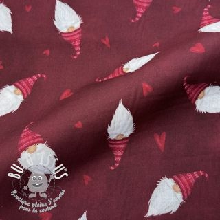 Tissu coton Tomte Warm Heart