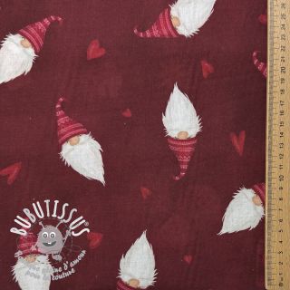 Tissu coton Tomte Warm Heart