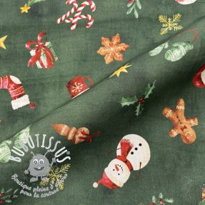 Tissu coton Cosy Warm Xmas