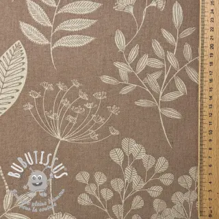 Tissu déco Linenlook premium Delicate Flora Branch