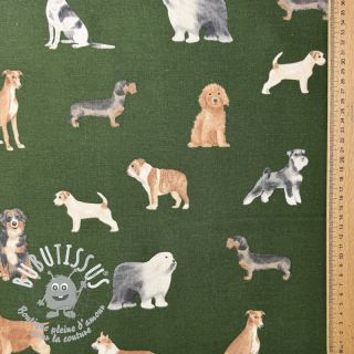 Tissu déco premium Dog Breed Mix