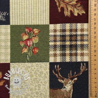 Tissu déco GOBELIN PREMIUM Rustic Nature Patch