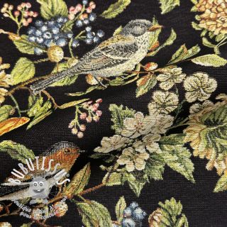 Tissu déco GOBELIN PREMIUM Paradise Bird Flora