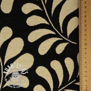 Tissu déco GOBELIN PREMIUM Drop Wave Branch design A