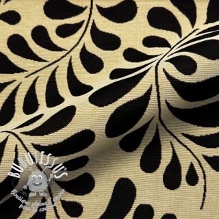 Tissu déco GOBELIN PREMIUM Drop Wave Branch design B