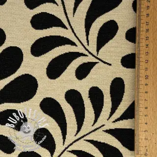 Tissu déco GOBELIN PREMIUM Drop Wave Branch design B